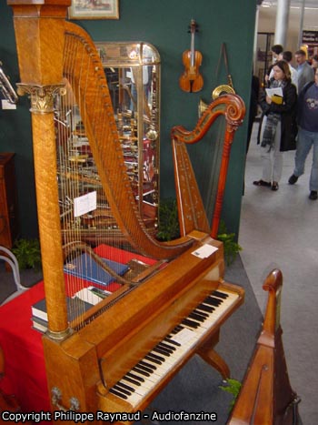 Piano-harpe