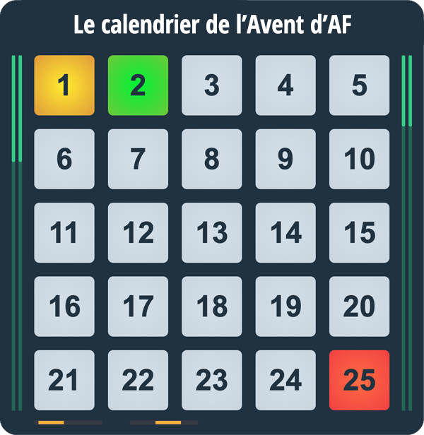 Calendrier de l'Avent 2022