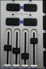 Des faders à manipuler avec précision sur le Trigger Finger de M-Audio 